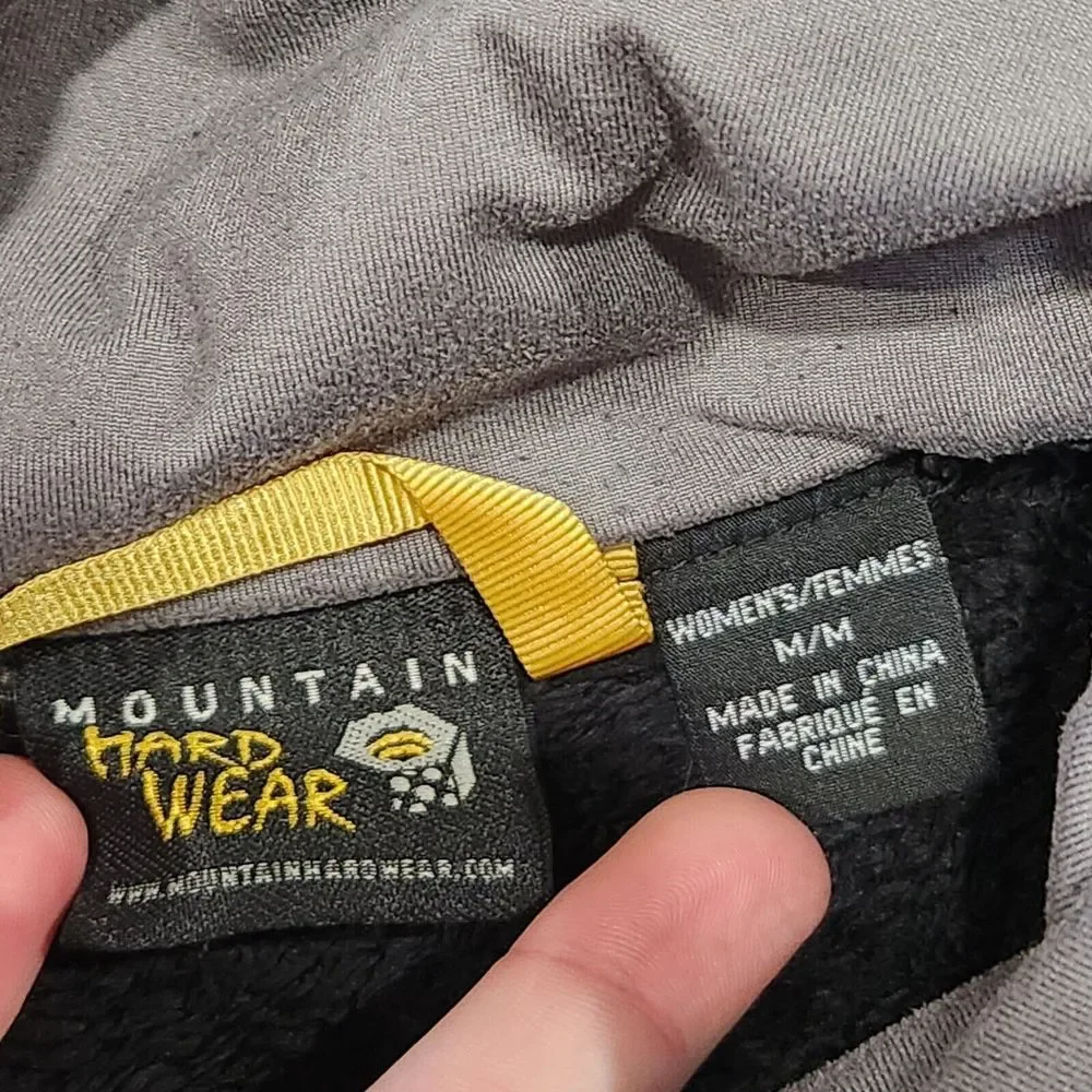 Mountain Hardwear Womens M Medium Soft Monkey Fleece Shawl‎ Pullover Jacket